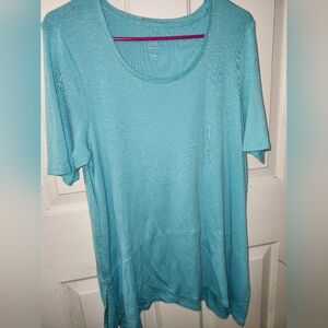 J. Jill Women's Light Blue Top